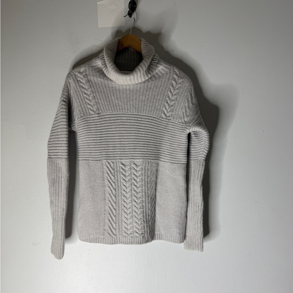 Banana Republic X Todd Duncan Grey‎ Cowl Neck Cashmere Sweater XS